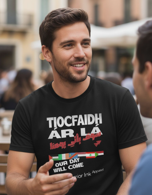 Our Day Will Come – Tiocfaidh Ár Lá x Free Palestine Tee