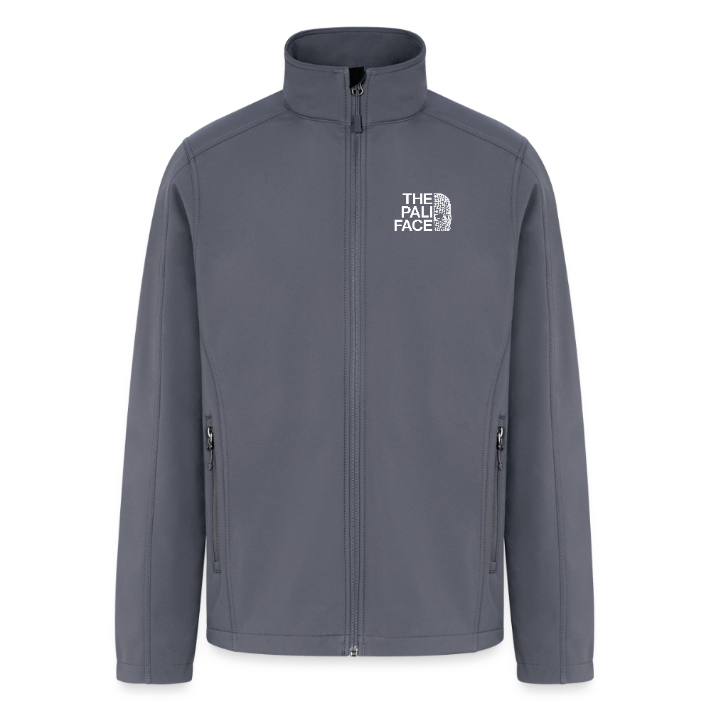 THE PALI FACE – PALESTINE SOFT SHELL JACKET - gray
