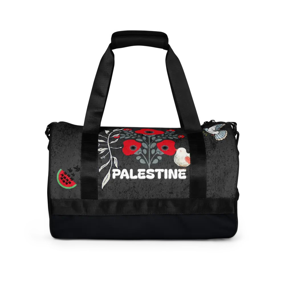 Warrior Ink Gym Bag - Durable, Stylish, and Ready for Action - Palestine Warrior Ink
