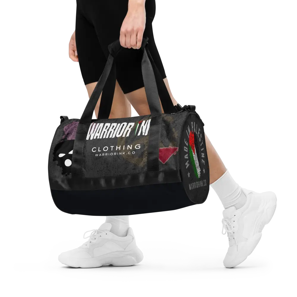 Warrior Ink Gym Bag - Durable, Stylish, and Ready for Action - Palestine Warrior Ink