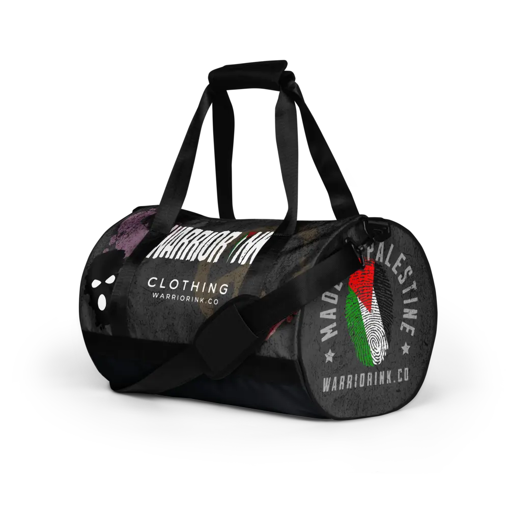 Warrior Ink Gym Bag - Durable, Stylish, and Ready for Action - Palestine Warrior Ink
