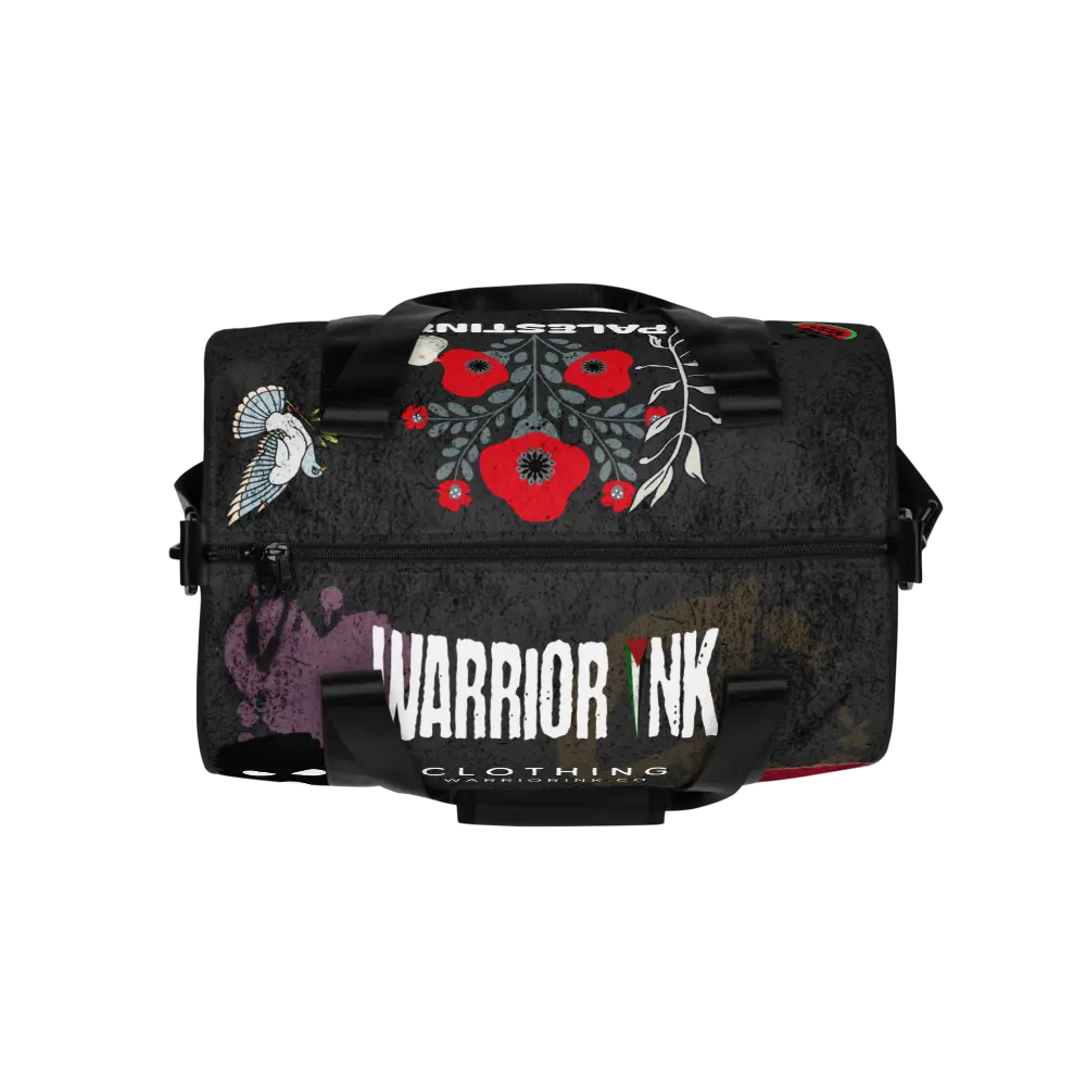 Warrior Ink Gym Bag - Durable, Stylish, and Ready for Action - Palestine Warrior Ink
