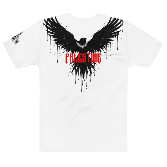 Palestine Resilient t-shirt with eagle graphic by Warrior Ink Apparel