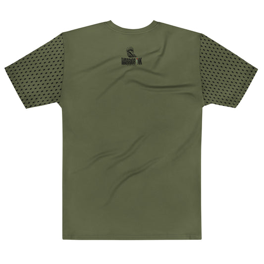 Al-Quds Resistance Olive Crew Tee by Warrior Ink Apparel