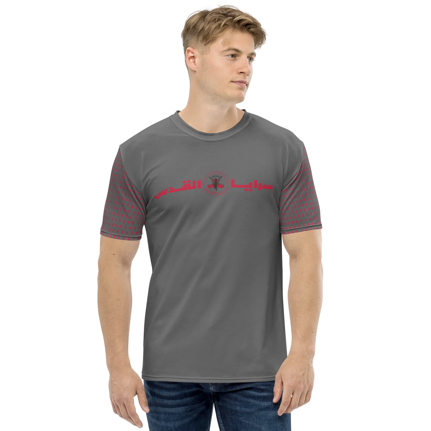 Saraya Brigade Um Suleiman Men’s Tee - Palestine Warrior Ink