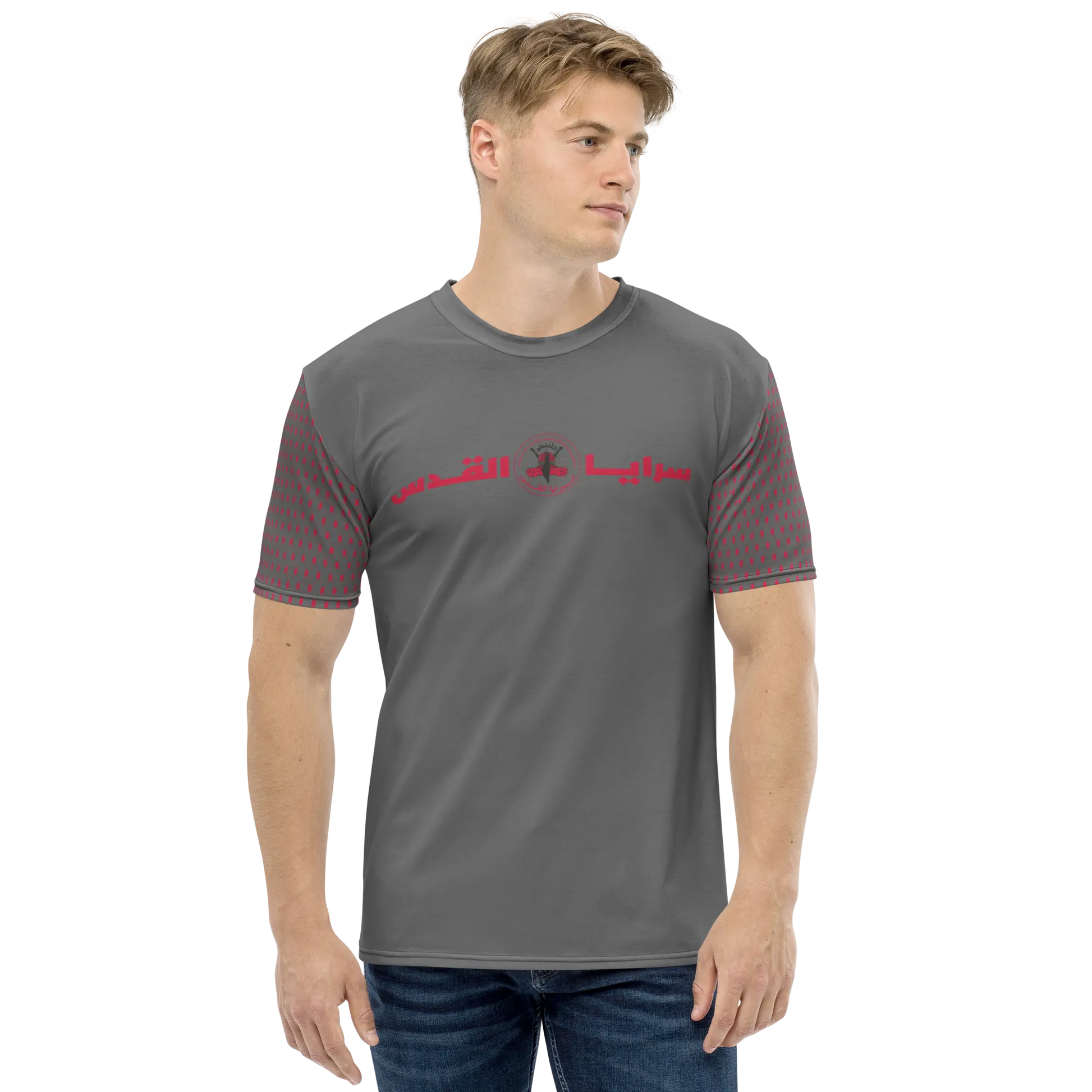 Saraya Brigade Um Suleiman Men’s Tee - Palestine Warrior Ink