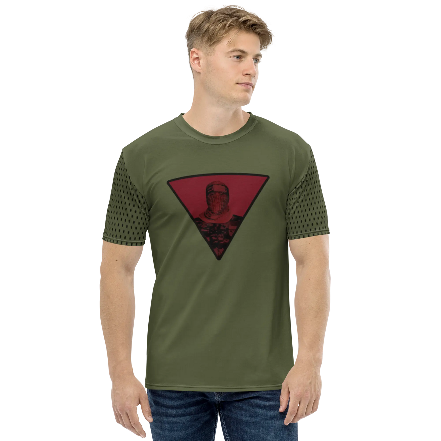 More Than A Triangle Men's T-Shirt - Palestine Warrior Ink
