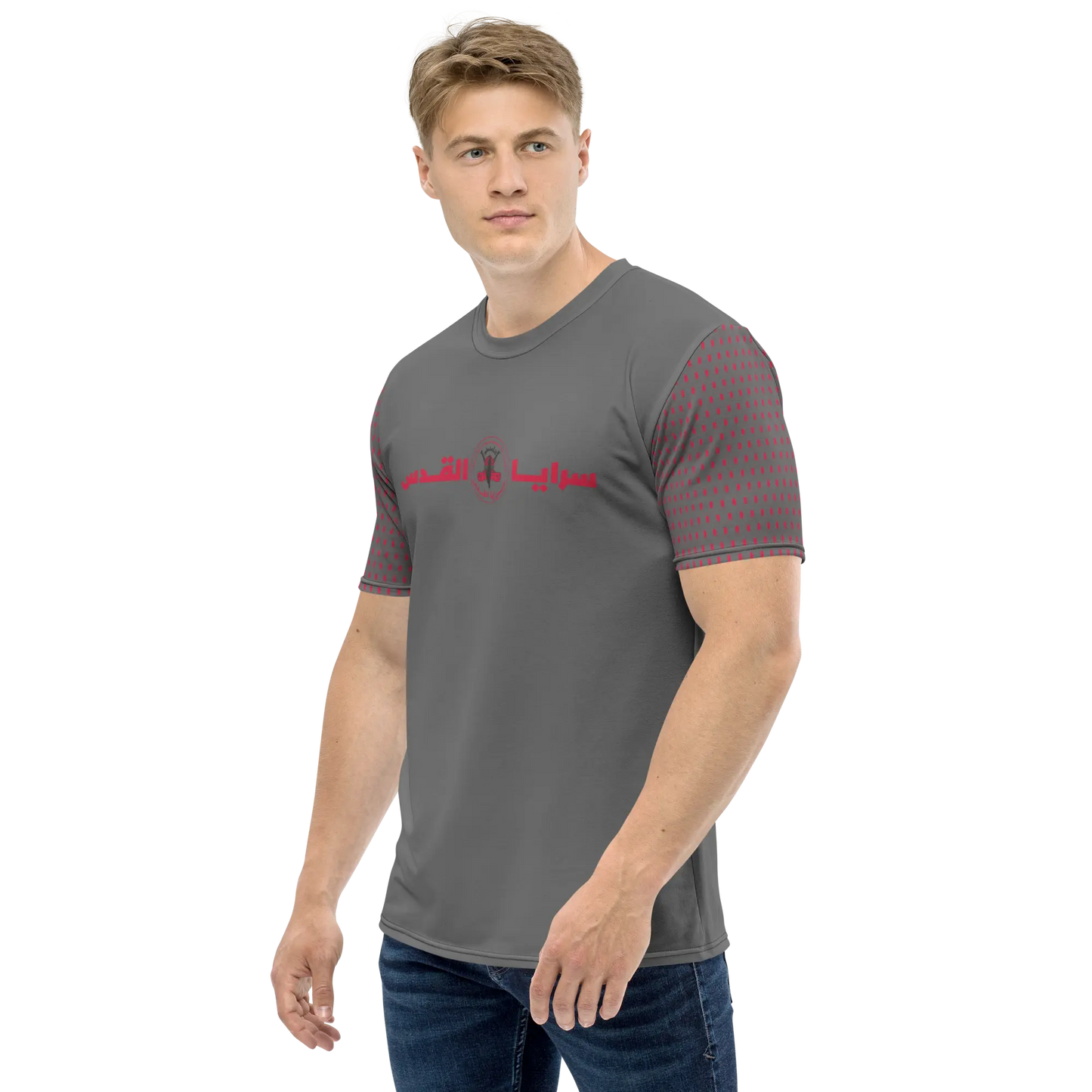 Saraya Brigade Um Suleiman Men’s Tee - Palestine Warrior Ink