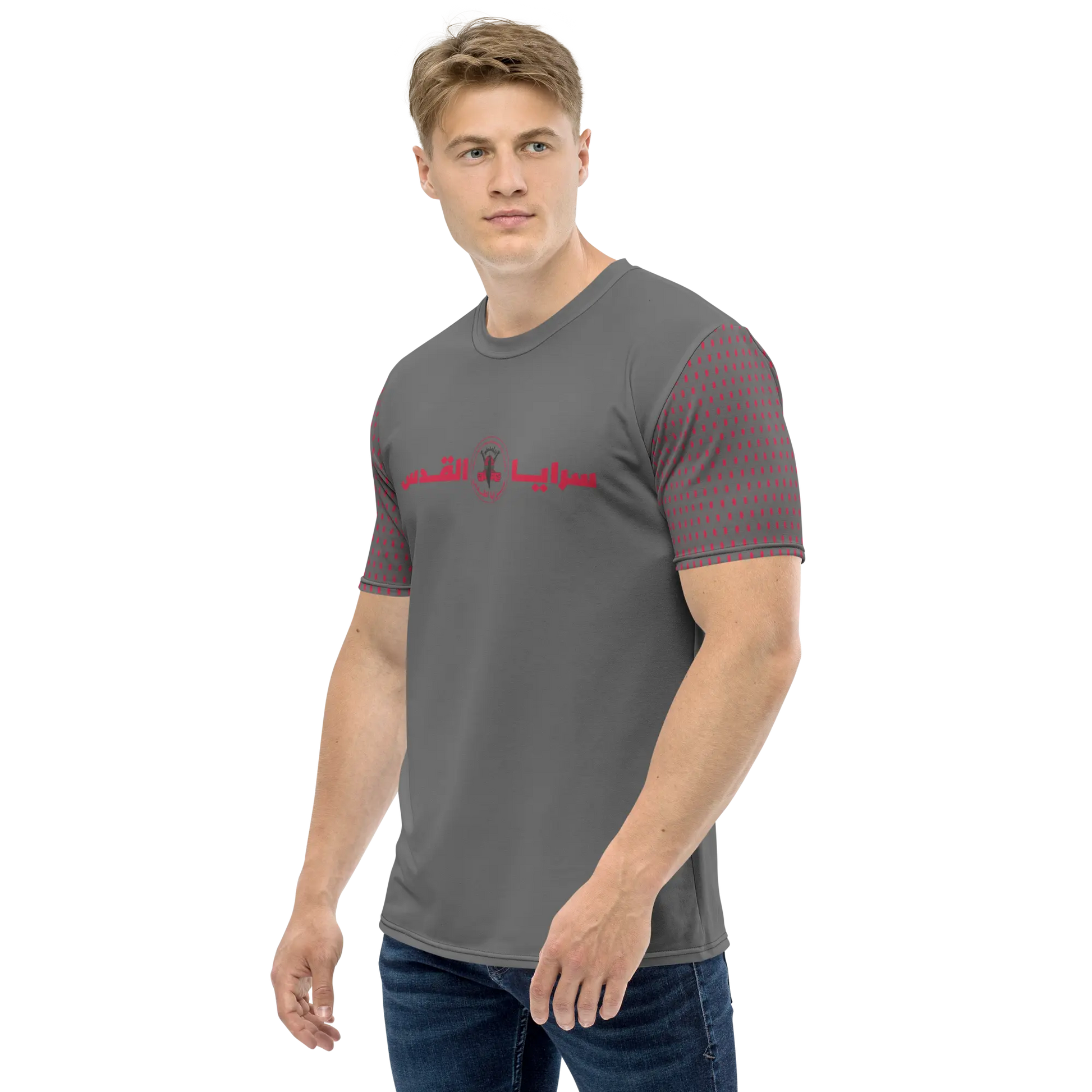 Saraya Brigade Um Suleiman Men’s Tee - Palestine Warrior Ink