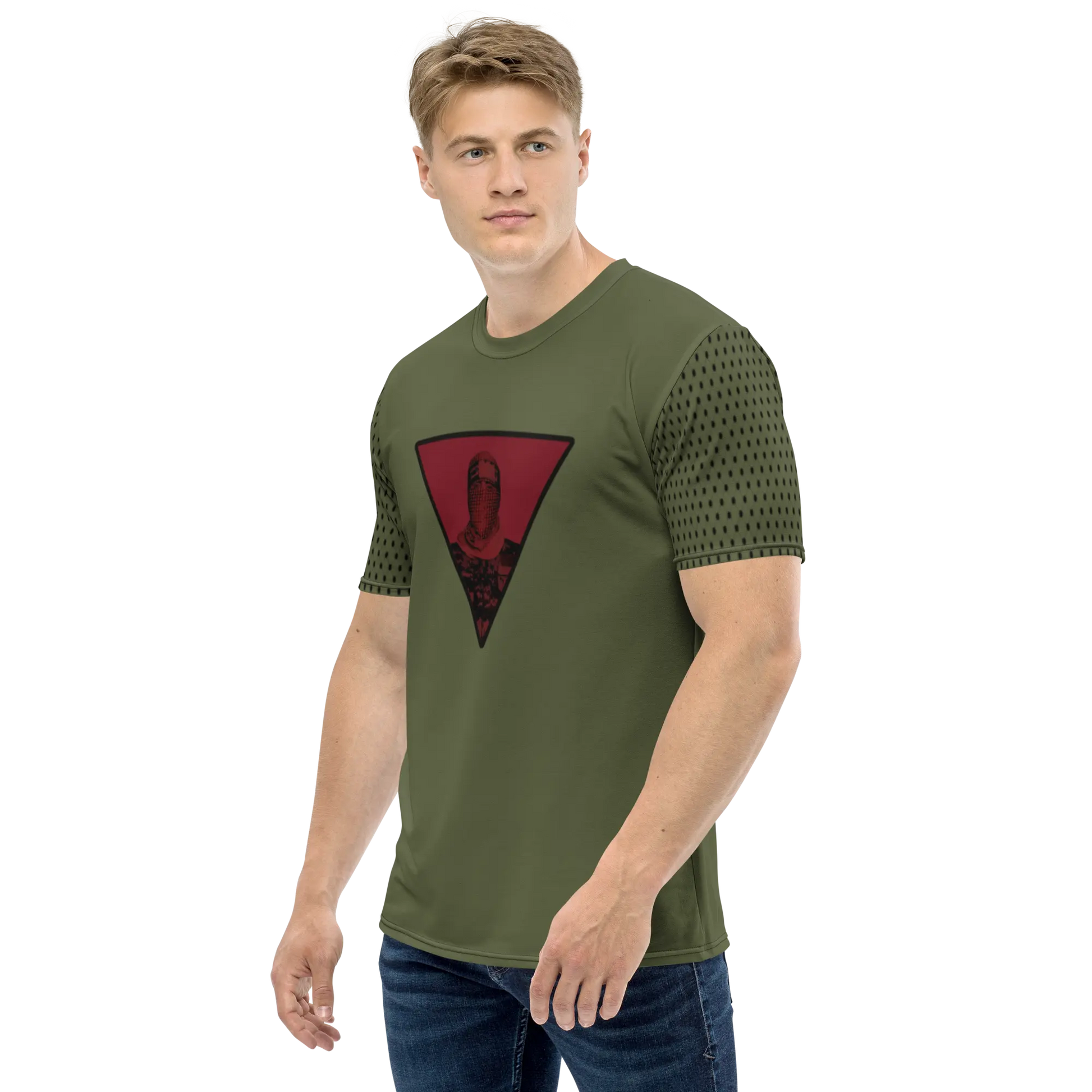 More Than A Triangle Men's T-Shirt - Palestine Warrior Ink