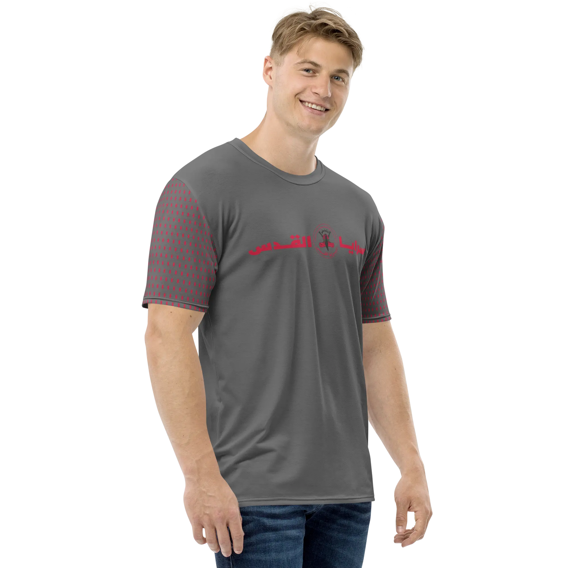 Saraya Brigade Um Suleiman Men’s Tee - Palestine Warrior Ink