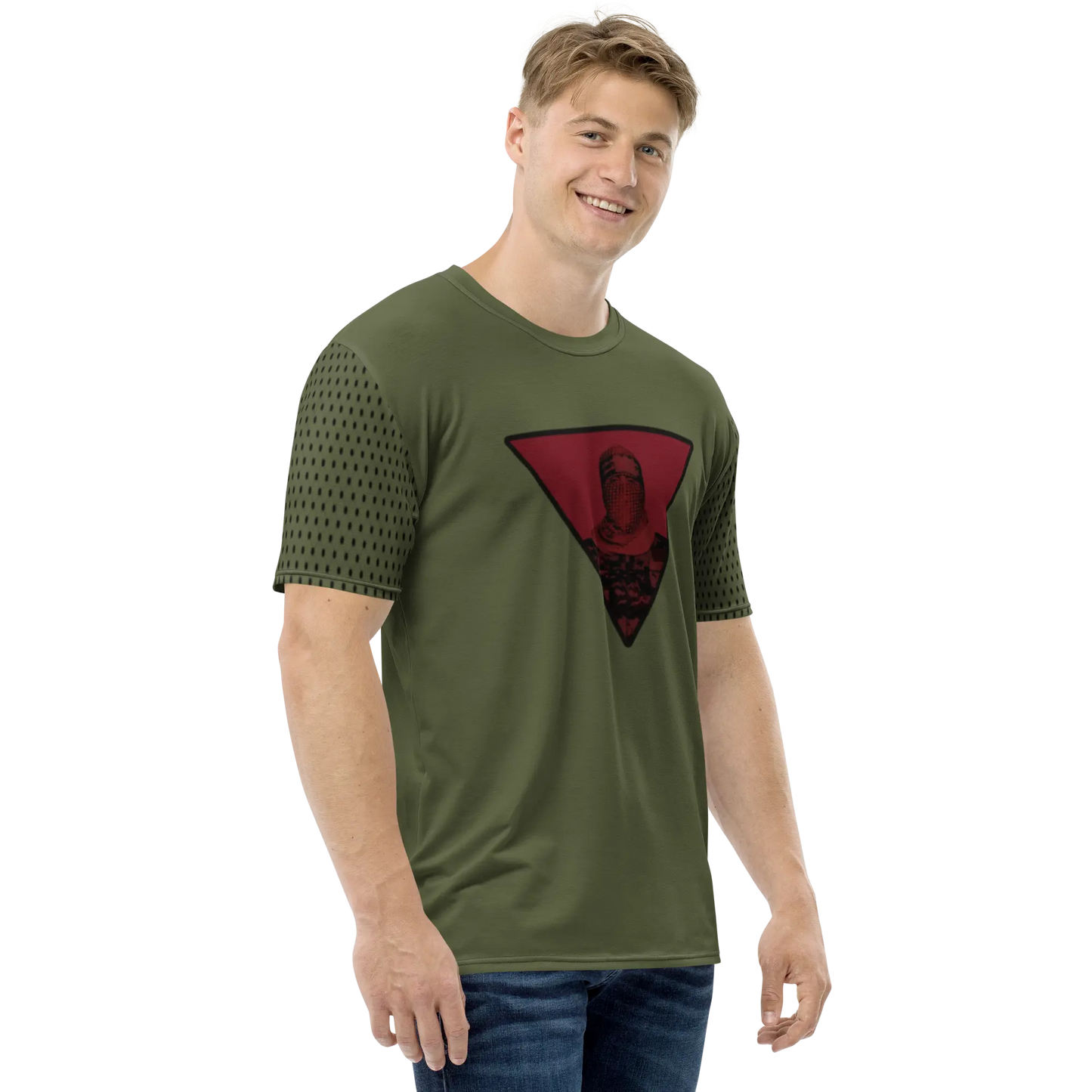 More Than A Triangle Men's T-Shirt - Palestine Warrior Ink