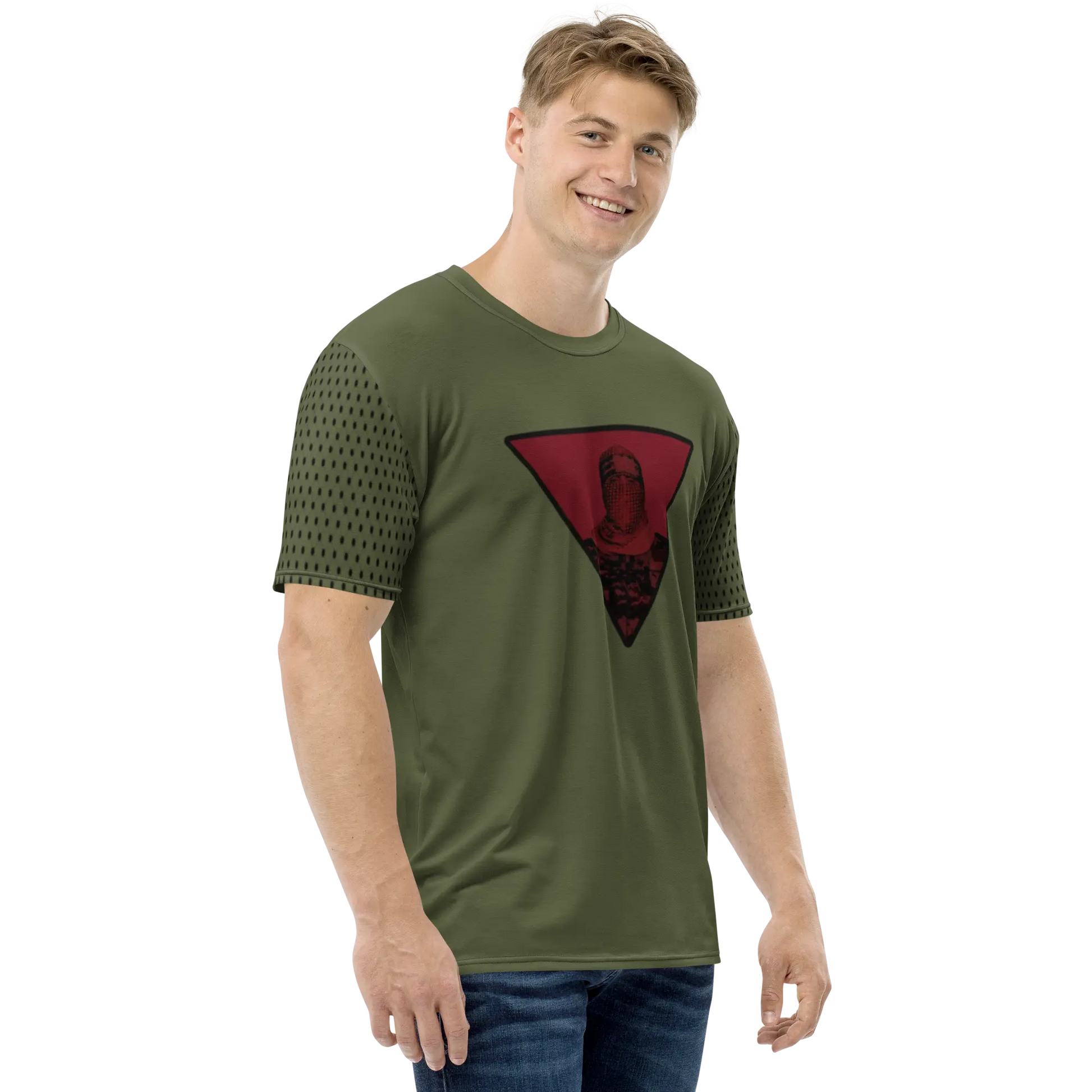 More Than A Triangle Men's T-Shirt - Palestine Warrior Ink