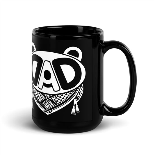 BABA BEAR Palestine Ceramic Mug by Warrior Ink Apparel