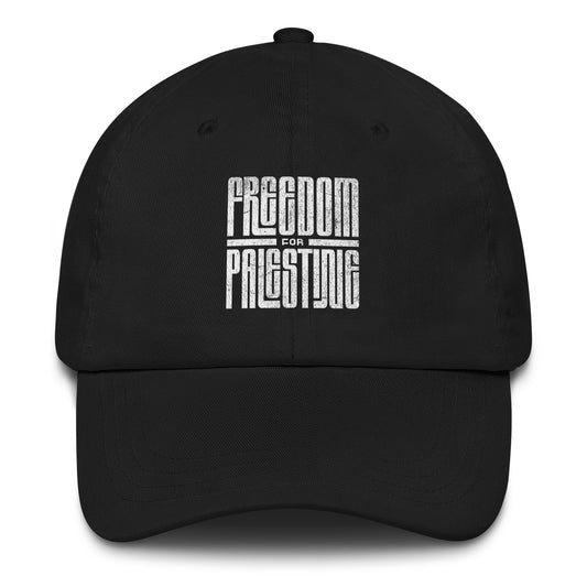 Freedom for Palestine dad hat by Warrior Ink Apparel