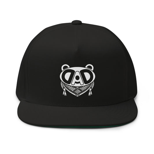 BABA BEAR Palestine Flat Bill Cap with DTF print by Warrior Ink Apparel