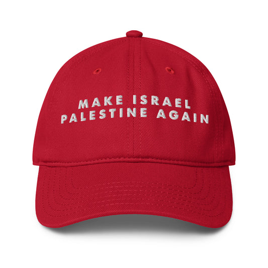 Make Israel Palestine Again dad hat by Warrior Ink Apparel
