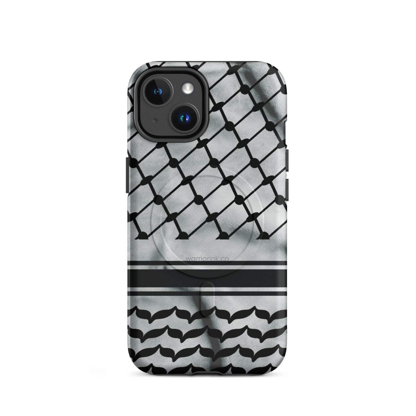 Keffiyeh Pattern iPhone Case by Warrior Ink Apparel
