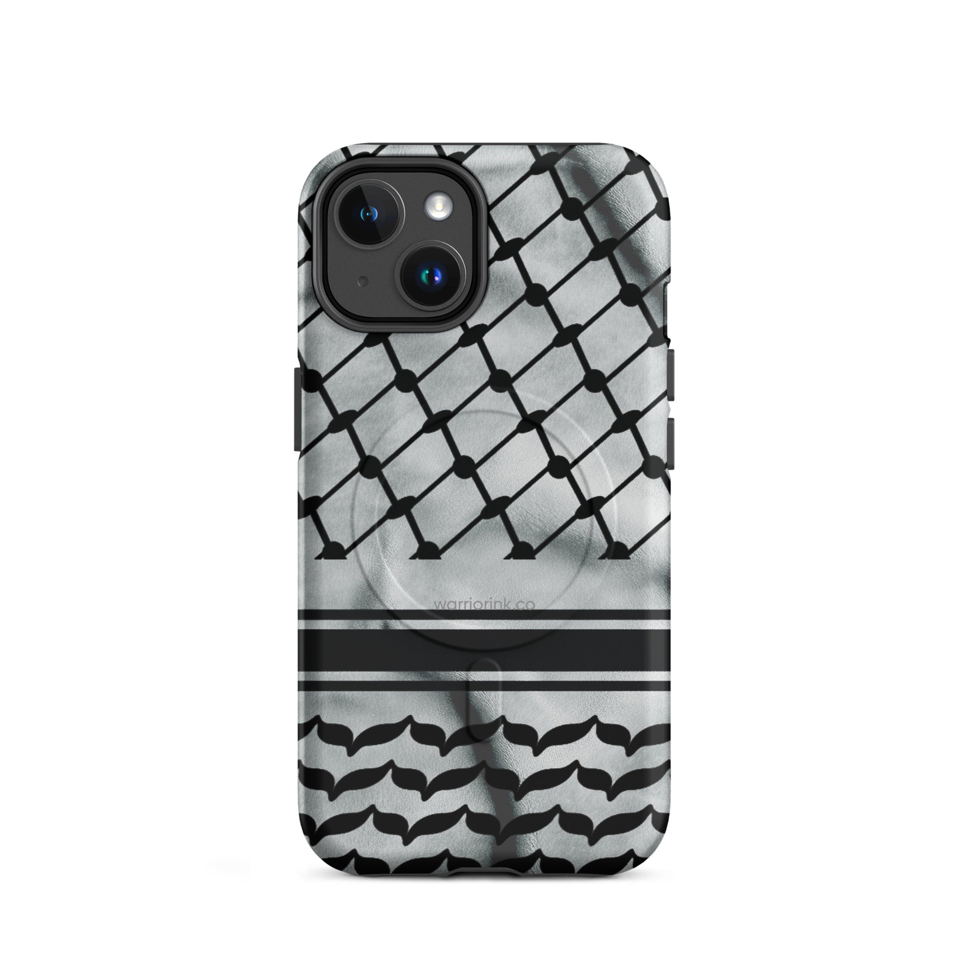 Keffiyeh Pattern iPhone Case by Warrior Ink Apparel