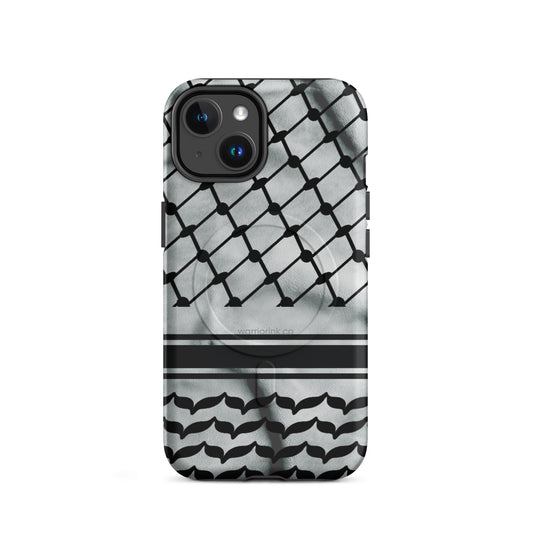 Keffiyeh Pattern iPhone Case by Warrior Ink Apparel