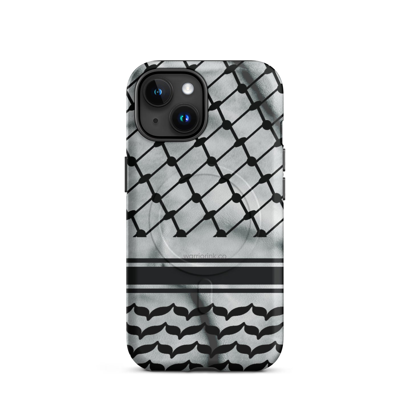 Keffiyeh Pattern iPhone Case by Warrior Ink Apparel