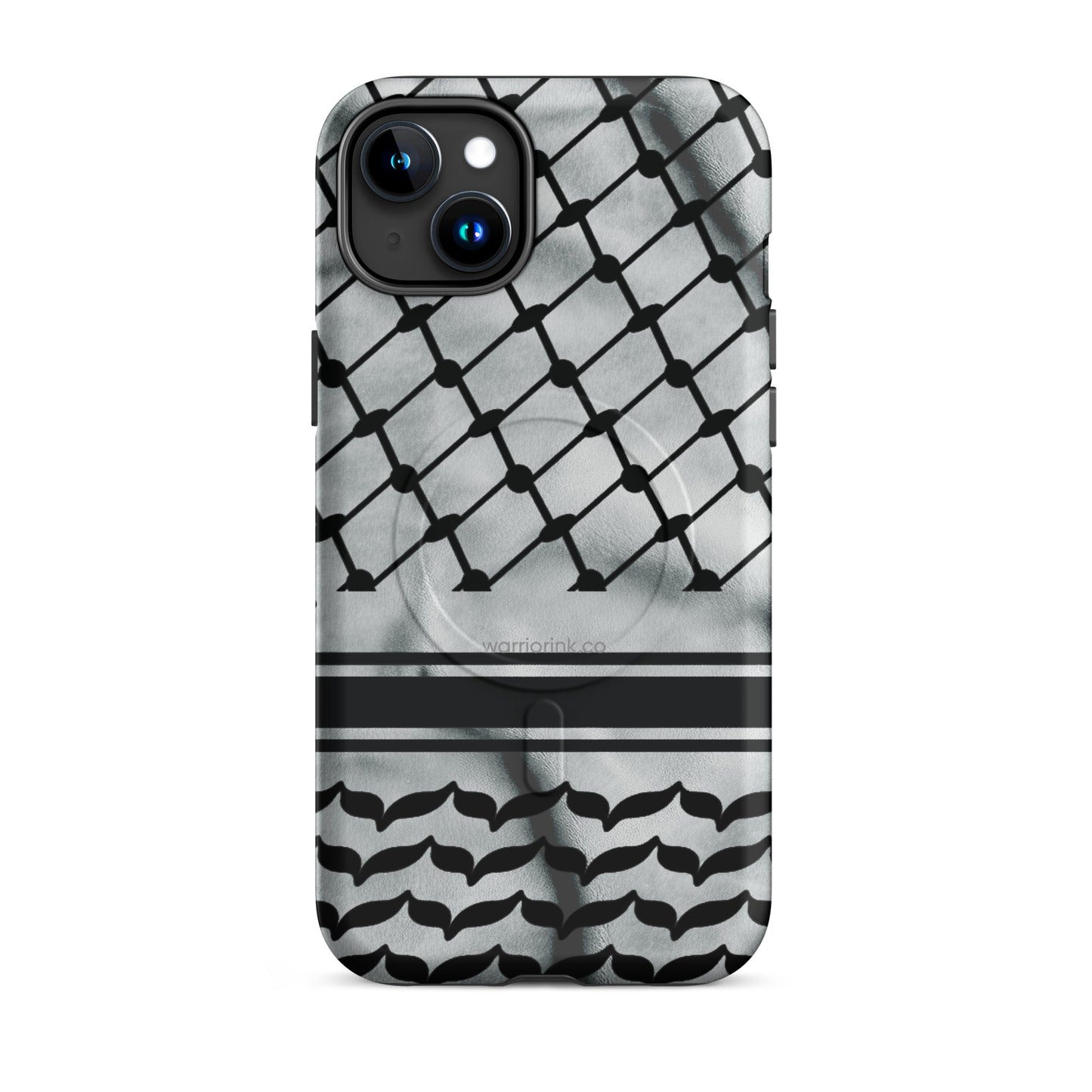 Keffiyeh Pattern iPhone Case by Warrior Ink Apparel