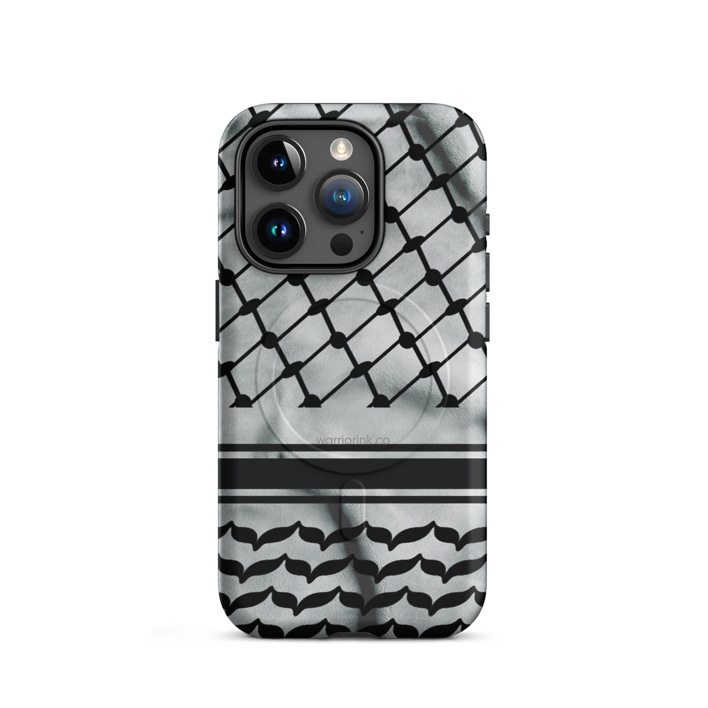 Keffiyeh Pattern iPhone Case by Warrior Ink Apparel