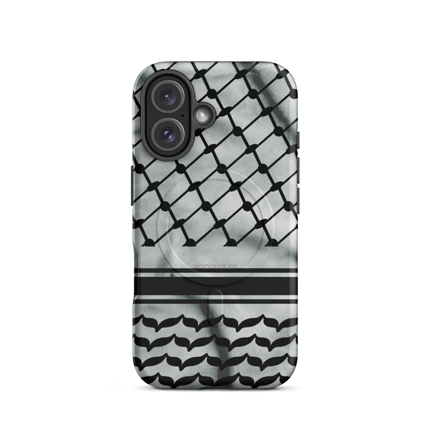 Keffiyeh Pattern iPhone Case by Warrior Ink Apparel