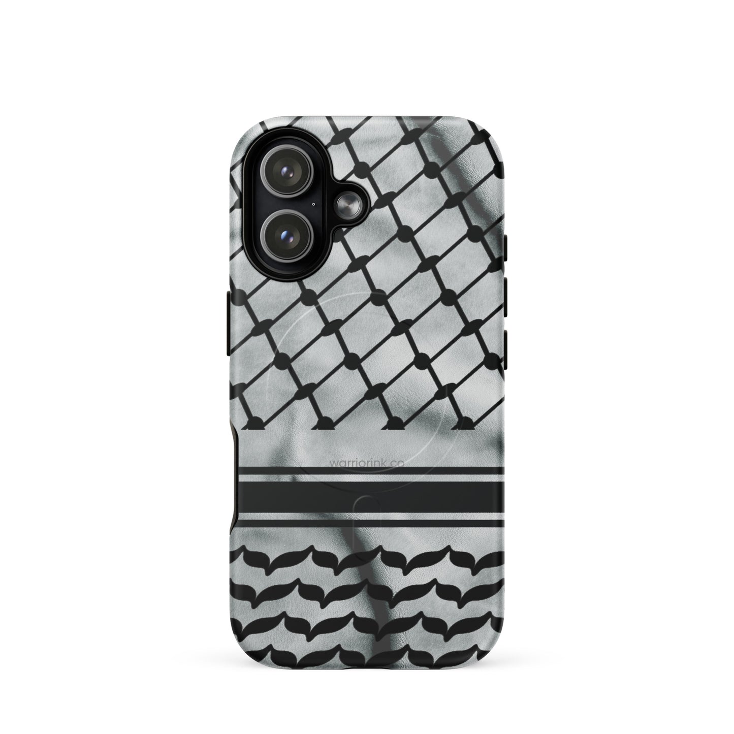 Keffiyeh Pattern iPhone Case by Warrior Ink Apparel