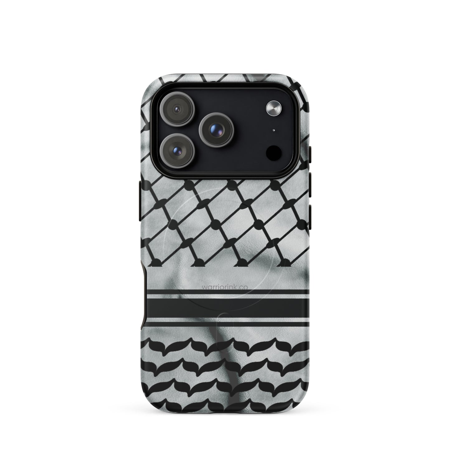 Keffiyeh Pattern iPhone Case by Warrior Ink Apparel