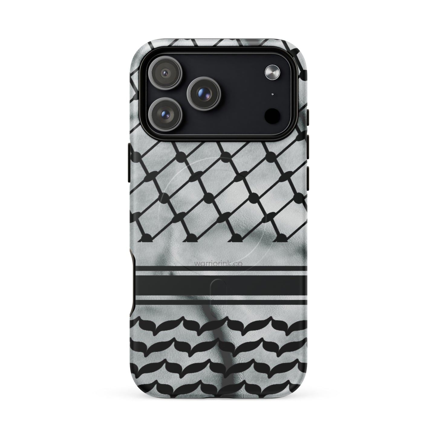Keffiyeh Pattern iPhone Case by Warrior Ink Apparel