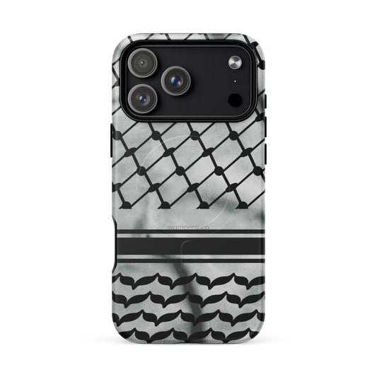 Keffiyeh Pattern iPhone Case by Warrior Ink Apparel
