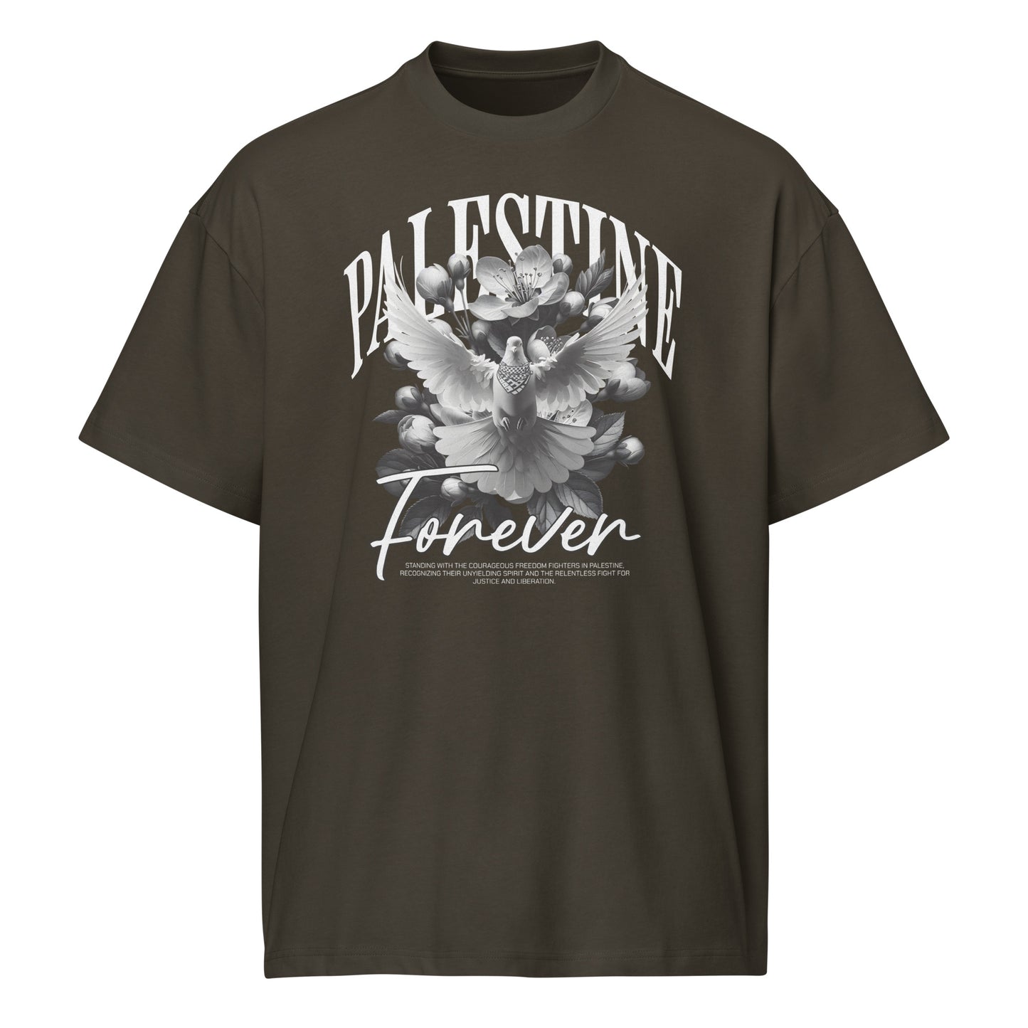 Palestine Forever boxy tee by Warrior Ink Apparel