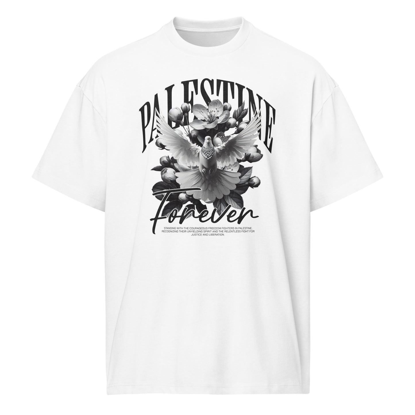 Palestine Forever boxy tee by Warrior Ink Apparel