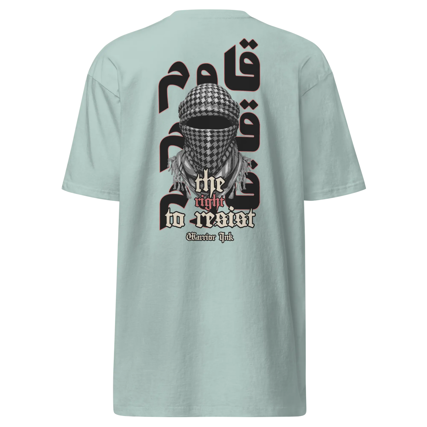 The Right To Resist Men’s Premium Tee - Palestine Warrior Ink