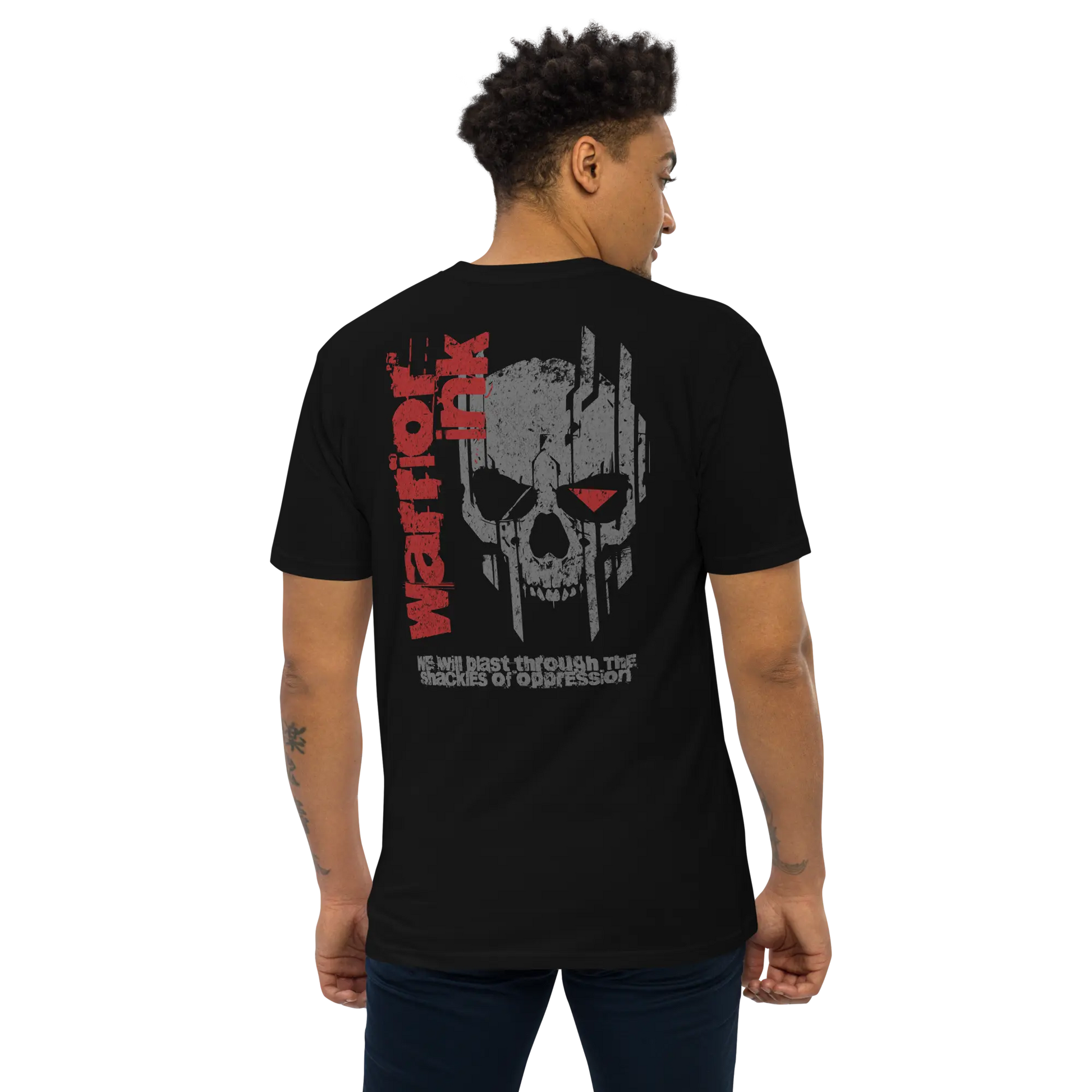 Warrior Ink - Men’s Premium Heavyweight Tee Warrior Ink