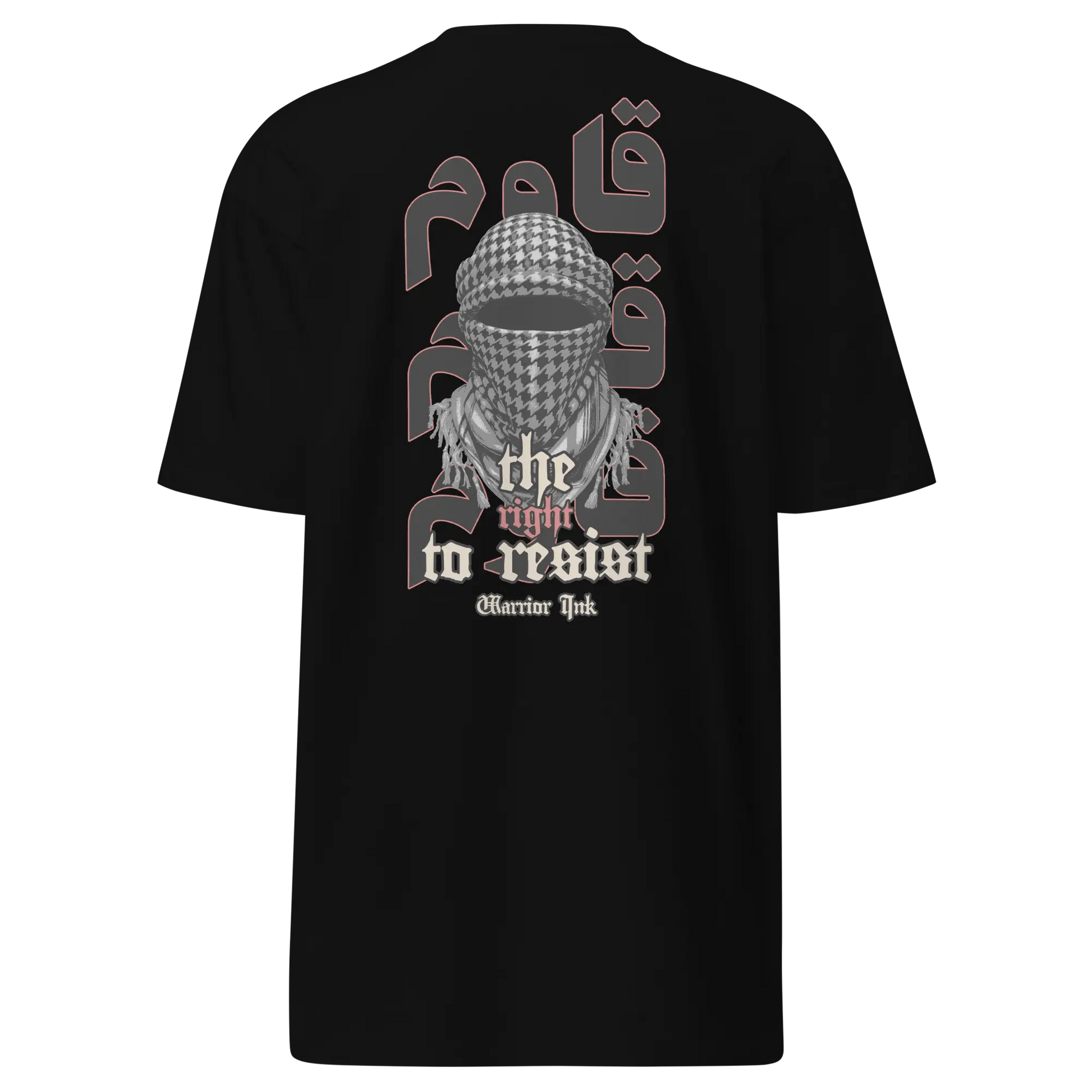 The Right To Resist Men’s Premium Tee - Palestine Warrior Ink