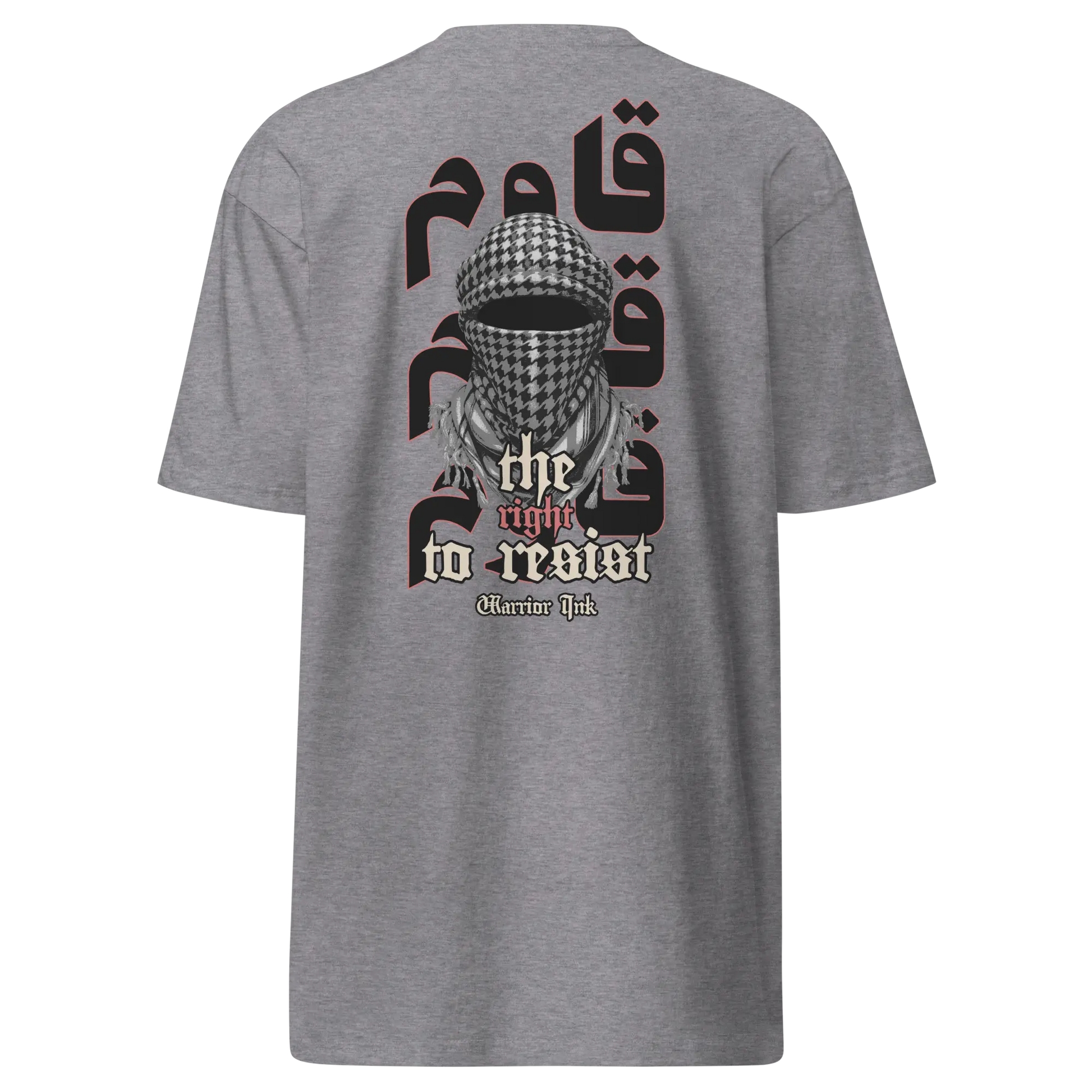 The Right To Resist Men’s Premium Tee - Palestine Warrior Ink