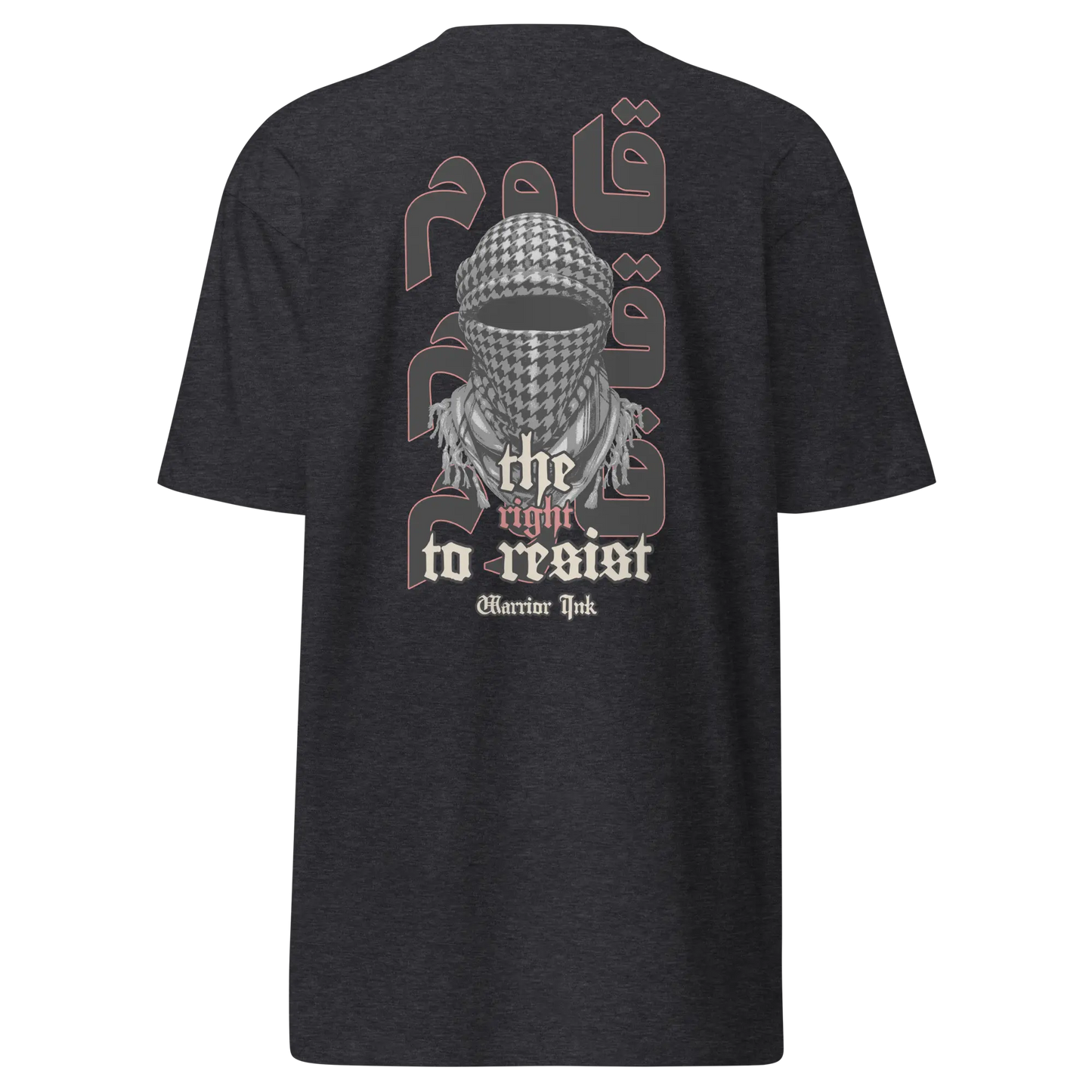 The Right To Resist Men’s Premium Tee - Palestine Warrior Ink