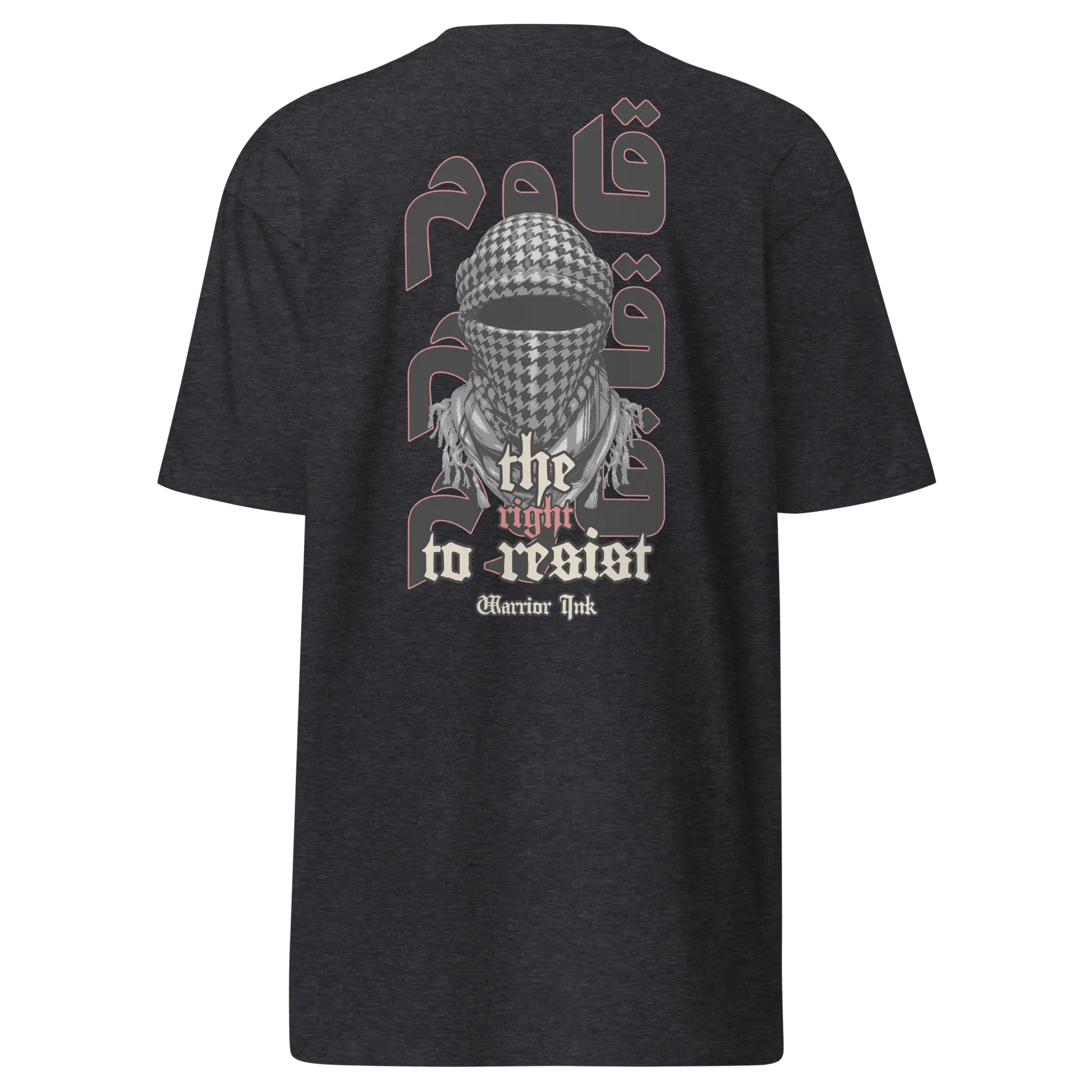 The Right To Resist Men’s Premium Tee - Palestine Warrior Ink