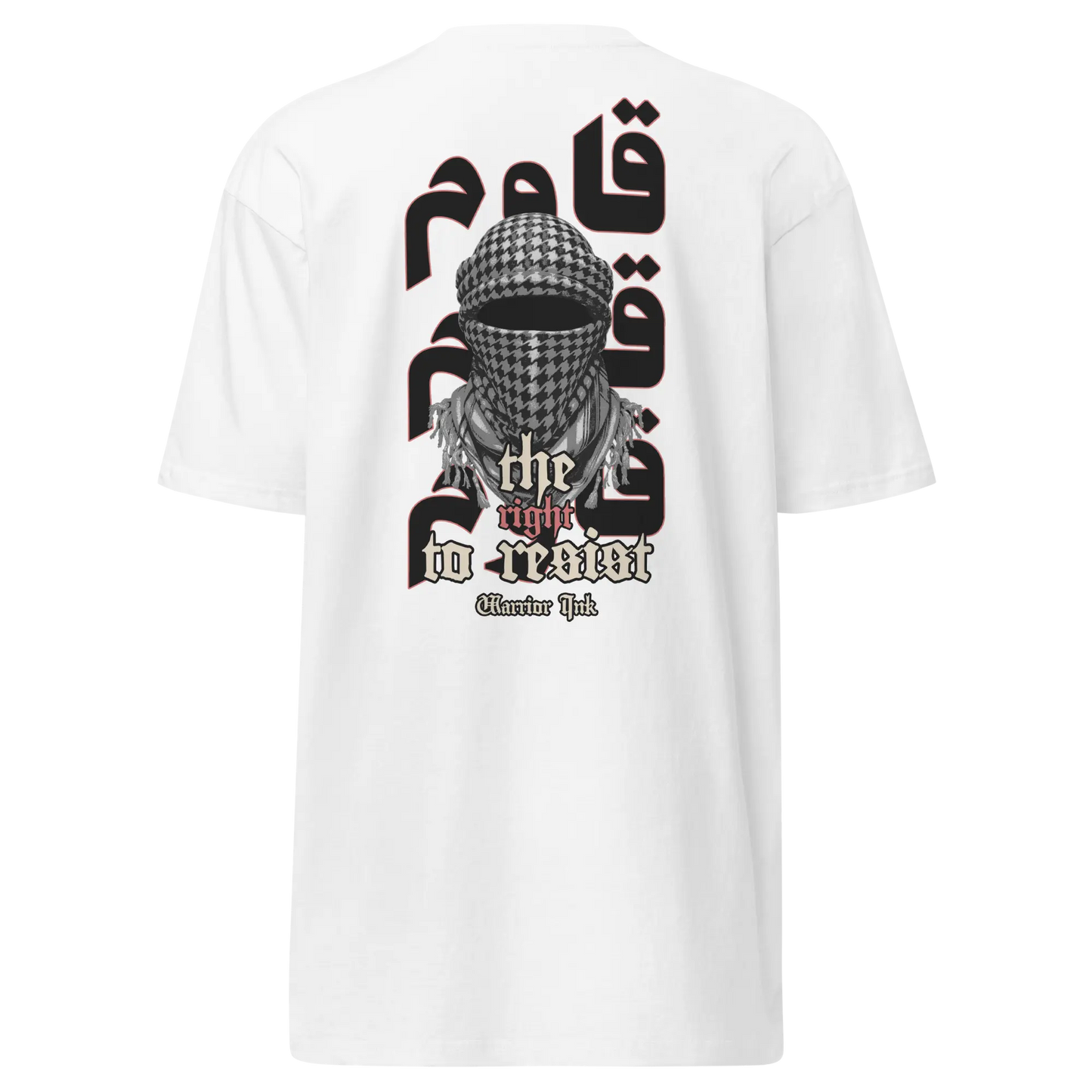 The Right To Resist Men’s Premium Tee - Palestine Warrior Ink