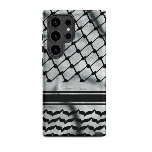 Keffiyeh Pattern Samsung Case by Warrior Ink Apparel