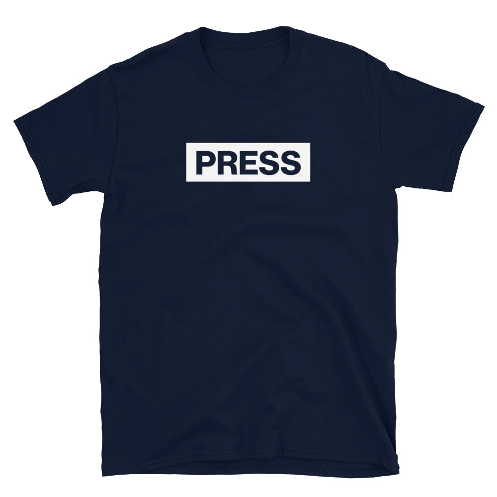 PRESS t-shirt by Warrior Ink Apparel