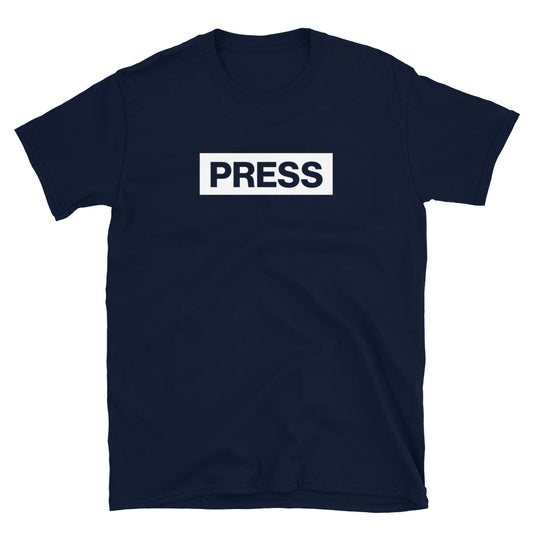 PRESS t-shirt by Warrior Ink Apparel