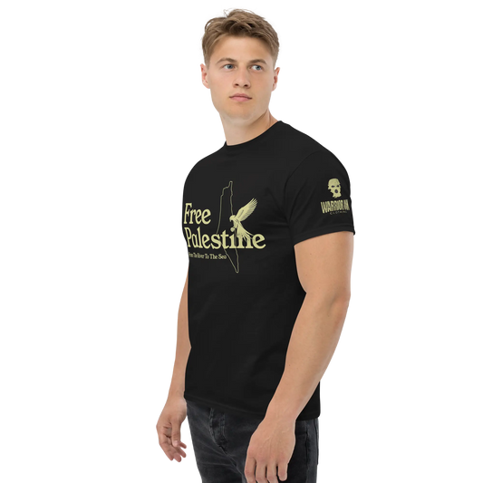 Free Palestine T-Shirt – Warrior Ink Apparel
Falcon of Resistance graphic tee
Palestinian map protest shirt by Warrior Ink