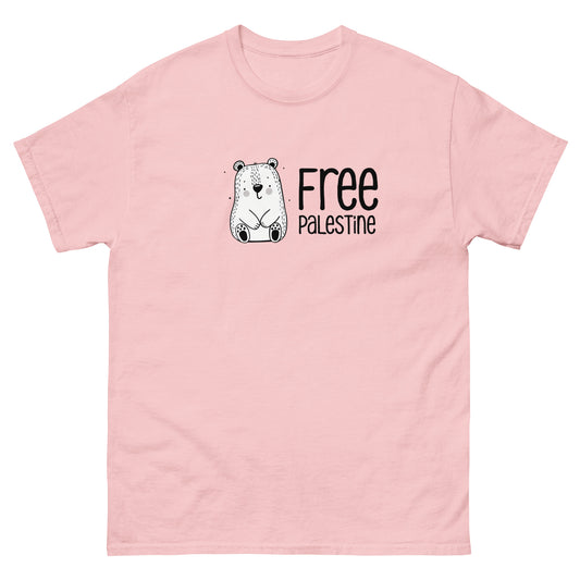 Free Palestine Bear tee by Warrior Ink Apparel