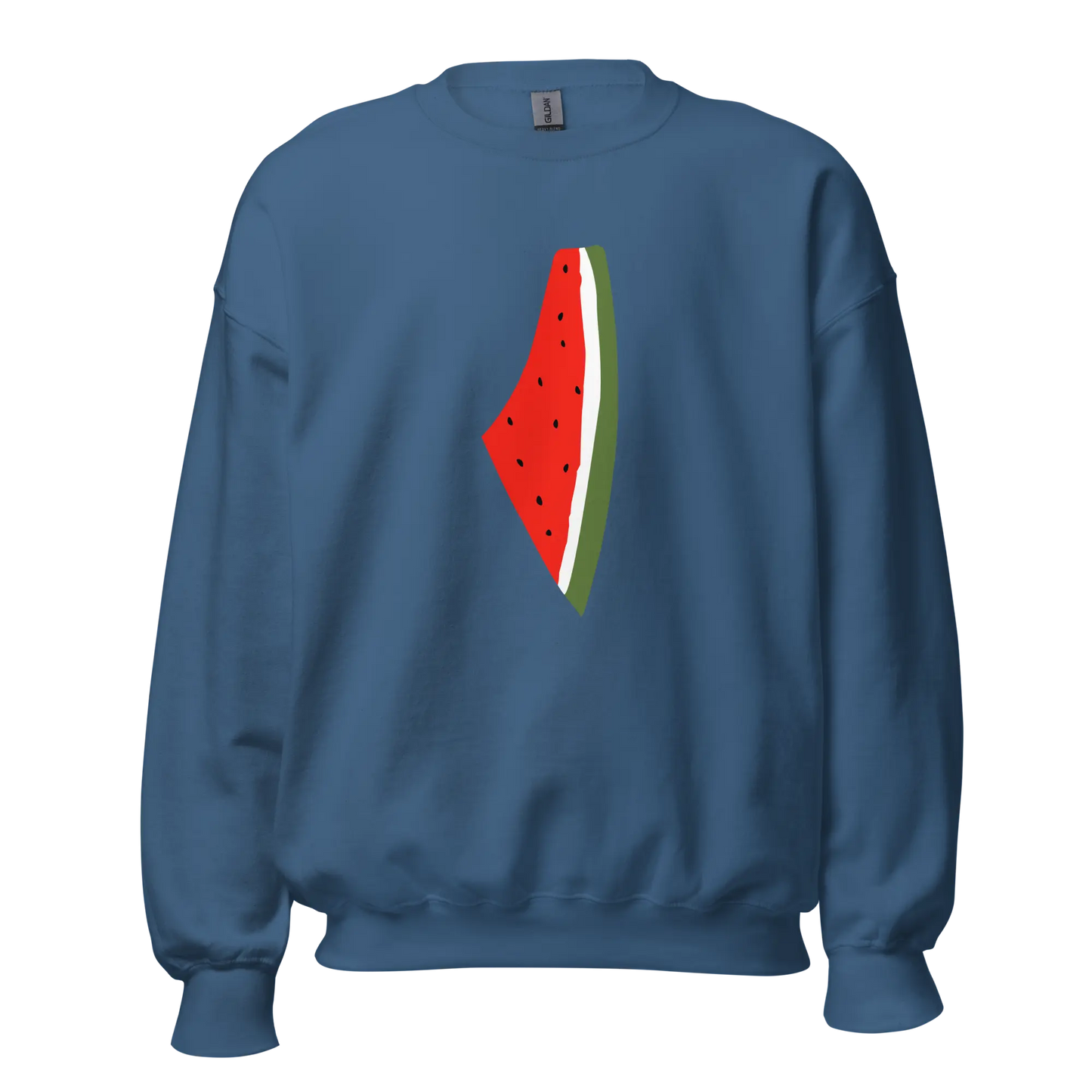 The Watermelon Unisex Sweatshirt - Palestine Warrior Ink
