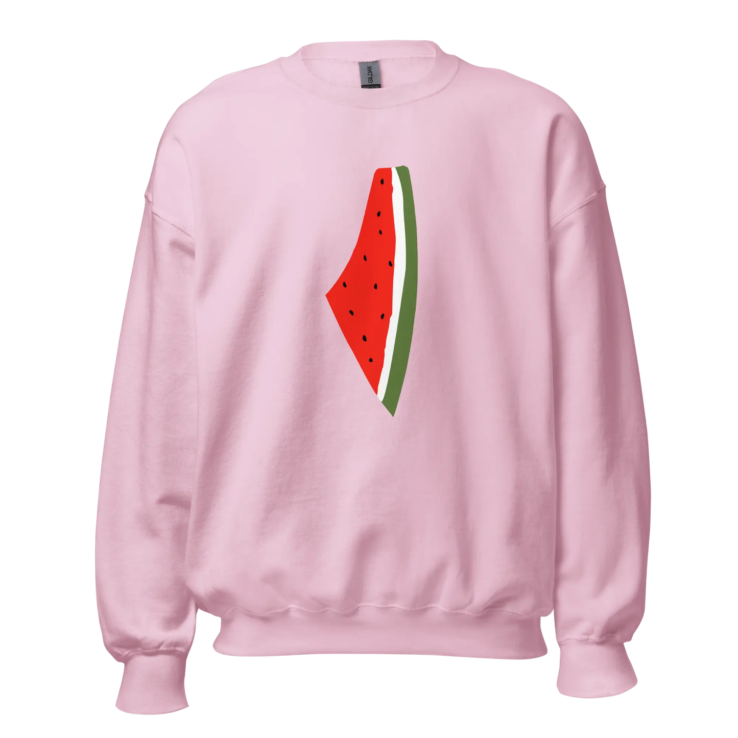 The Watermelon Unisex Sweatshirt - Palestine Warrior Ink