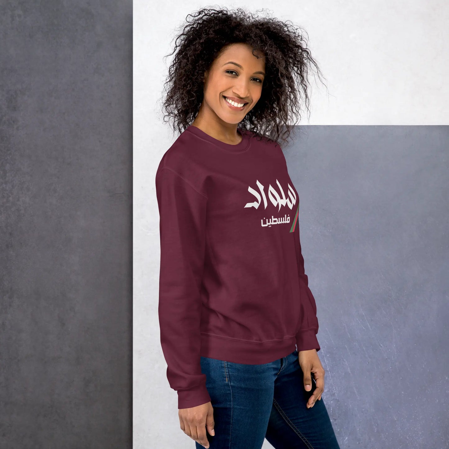 Selwad, Palestine Unisex Sweatshirt Warrior Ink