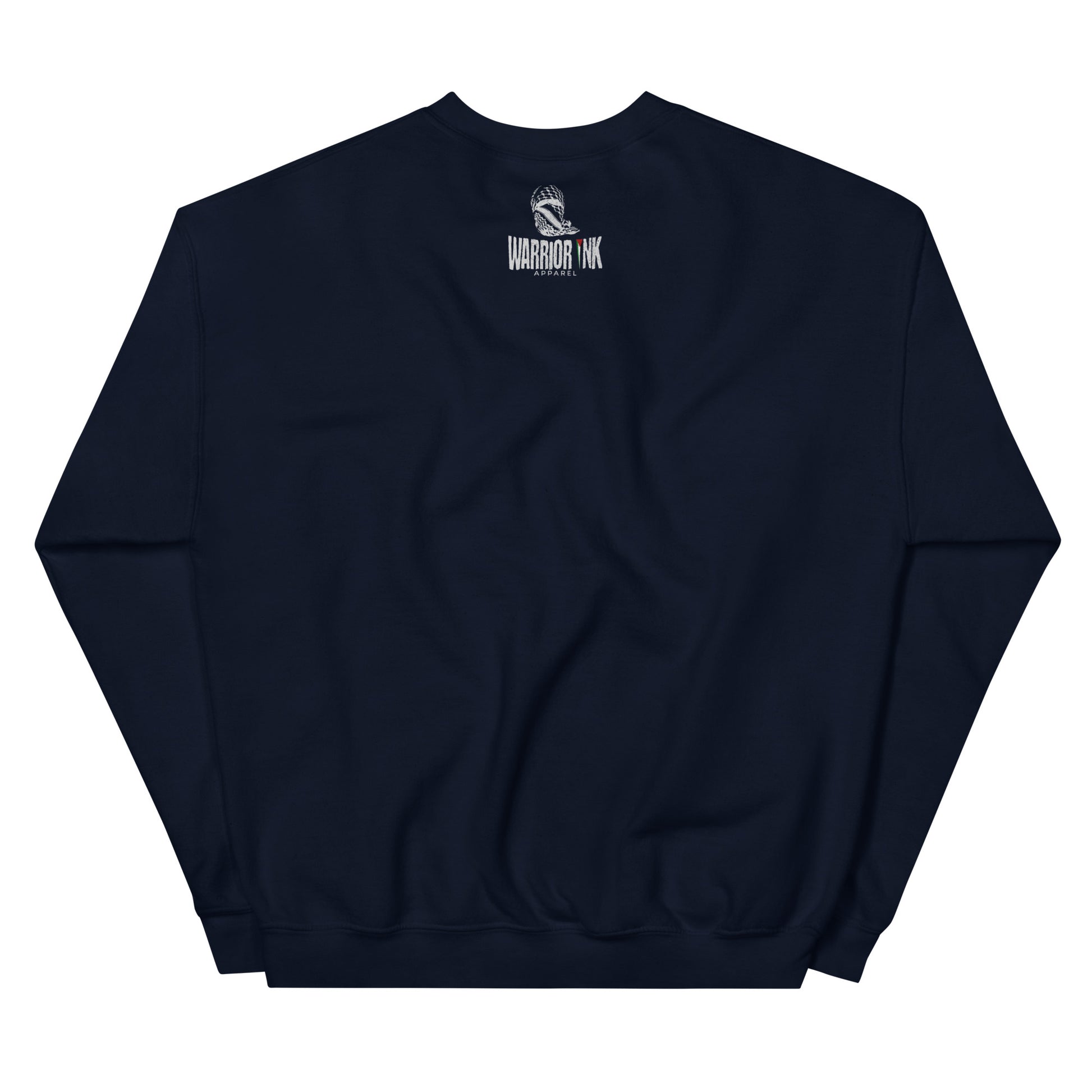 PRESS crewneck sweatshirt by Warrior Ink Apparel